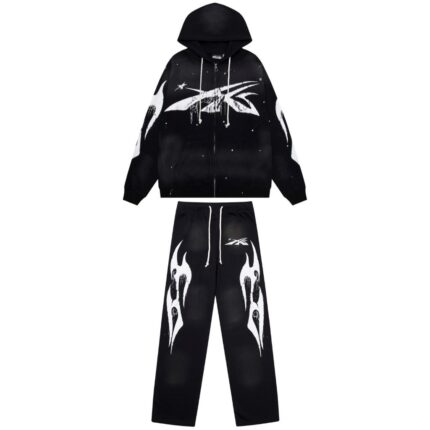 Peace In War Black Stylish Tracksuit