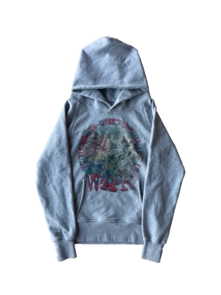 Peace in “War” Graphic Hoodie featuring a bold statement design